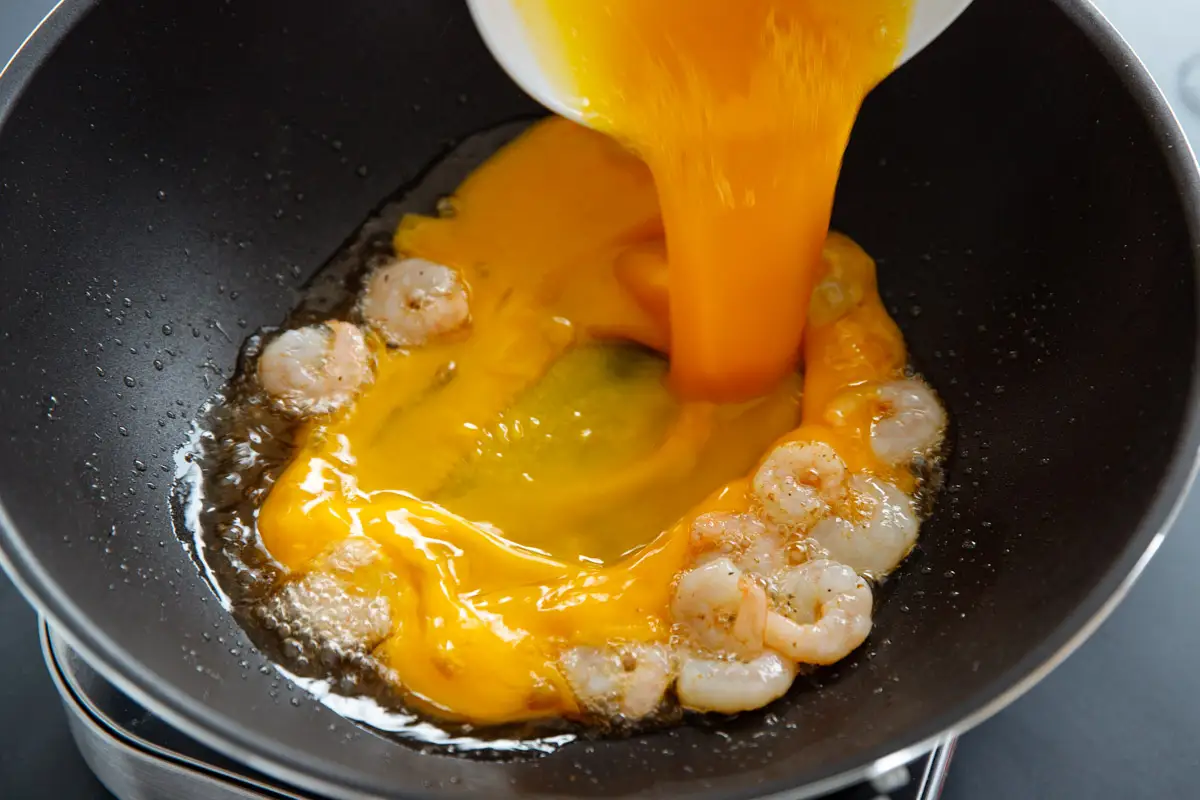 Shrimp Omelette