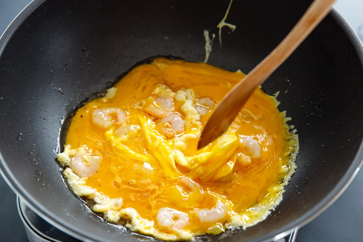 Shrimp Omelette