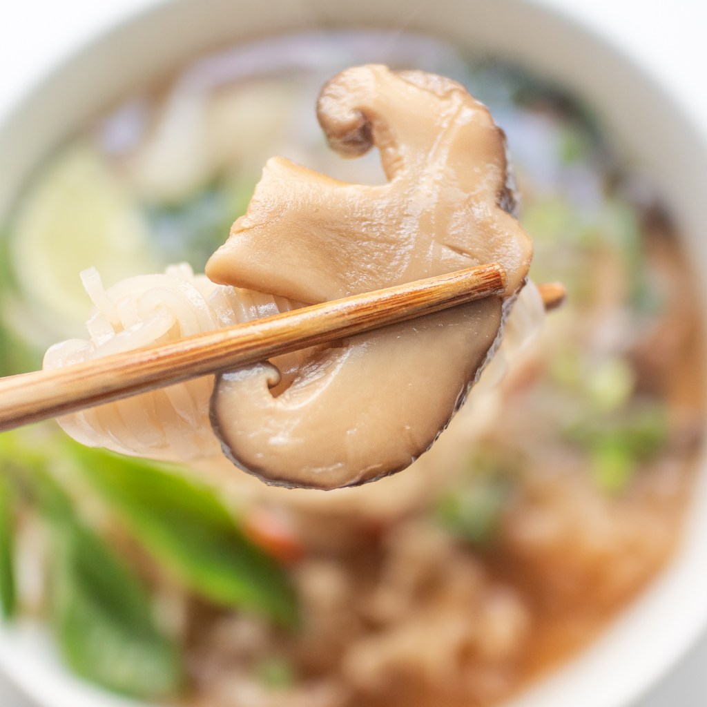 Vegetarian Pho (Phở Chay) with Shiitake Mushroom