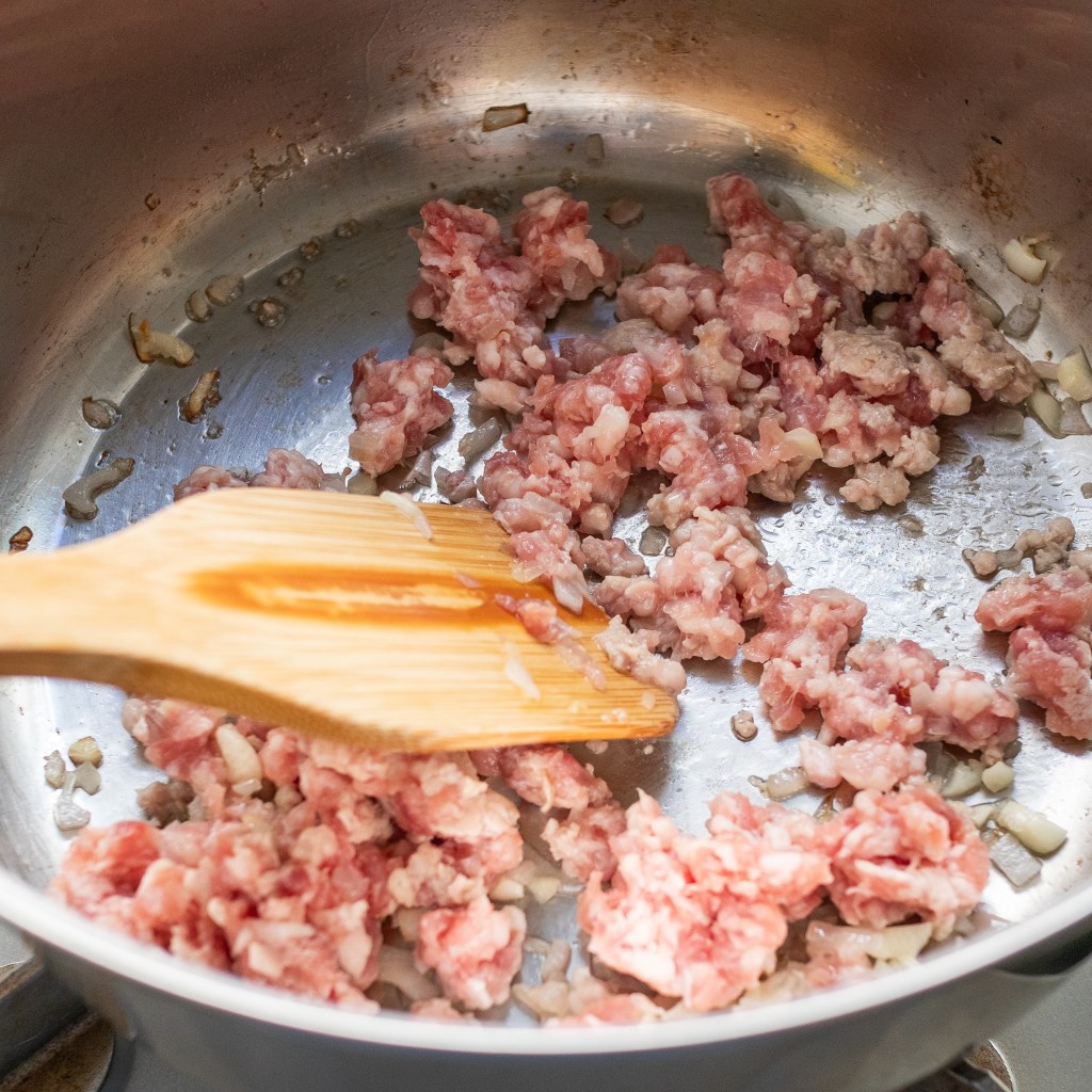 How to Make Vietnamese canh: add protein of choice