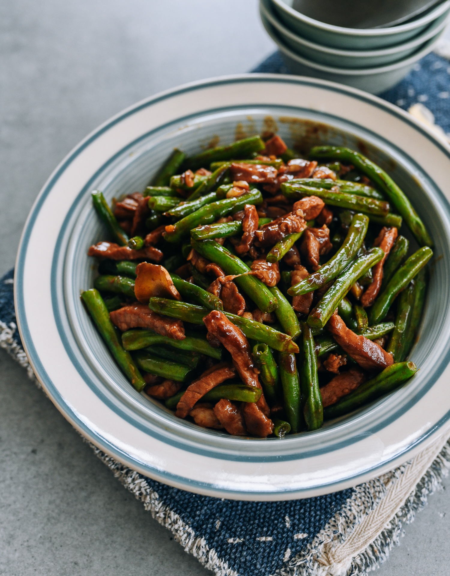 Pork with Green Beans
