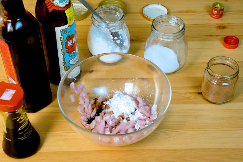 Marinated pork