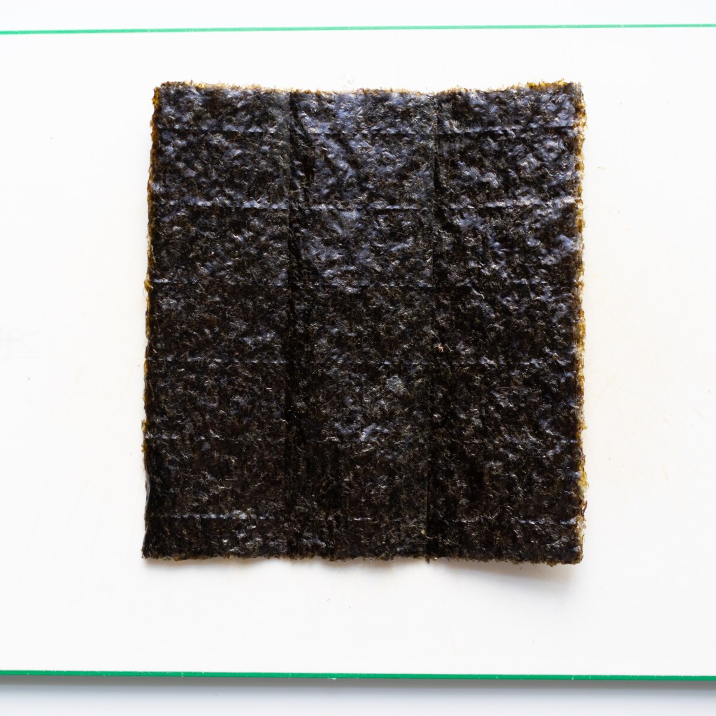 Nori sheets for spam and egg musubi