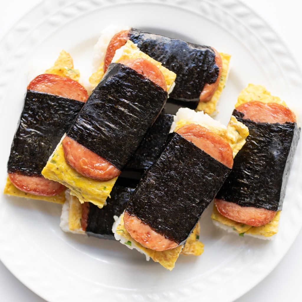 Hawaiian Spam & Egg Musubi