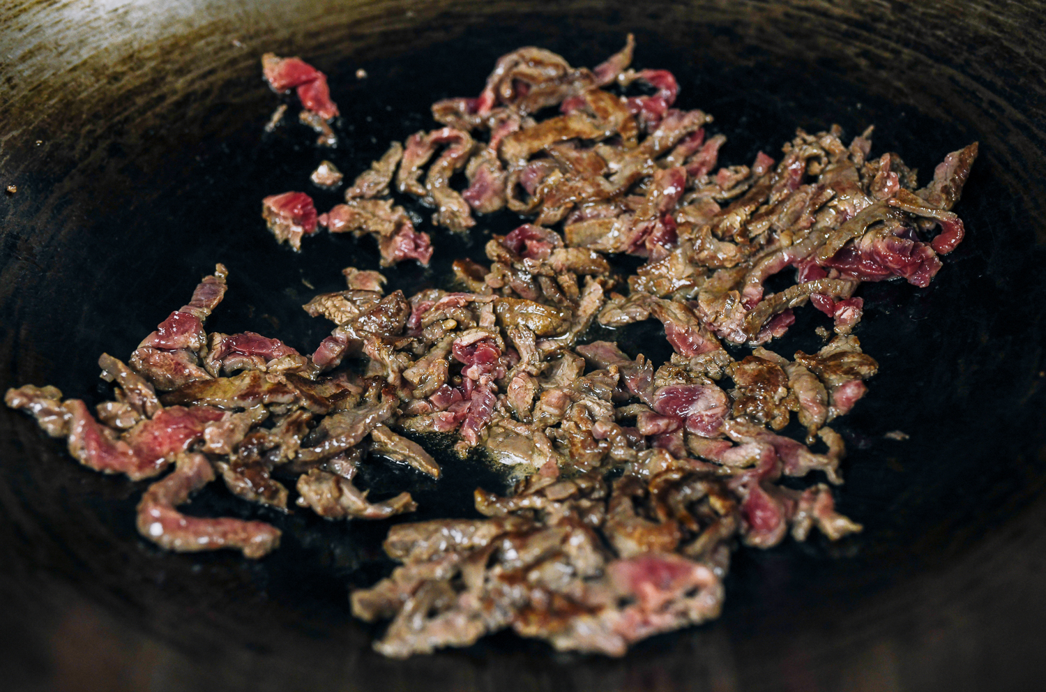 seared beef