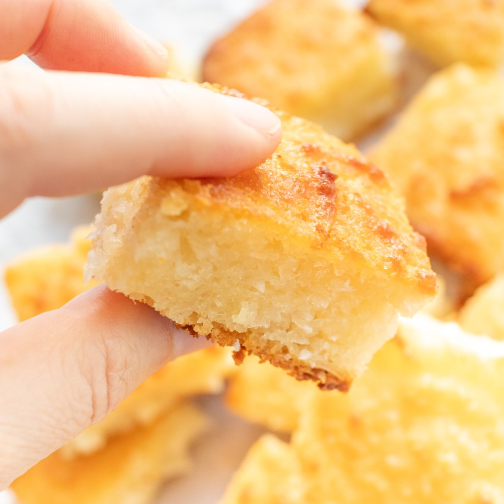 Vietnamese Baked Cassava Cake (Bánh Khoai Mì Nướng)