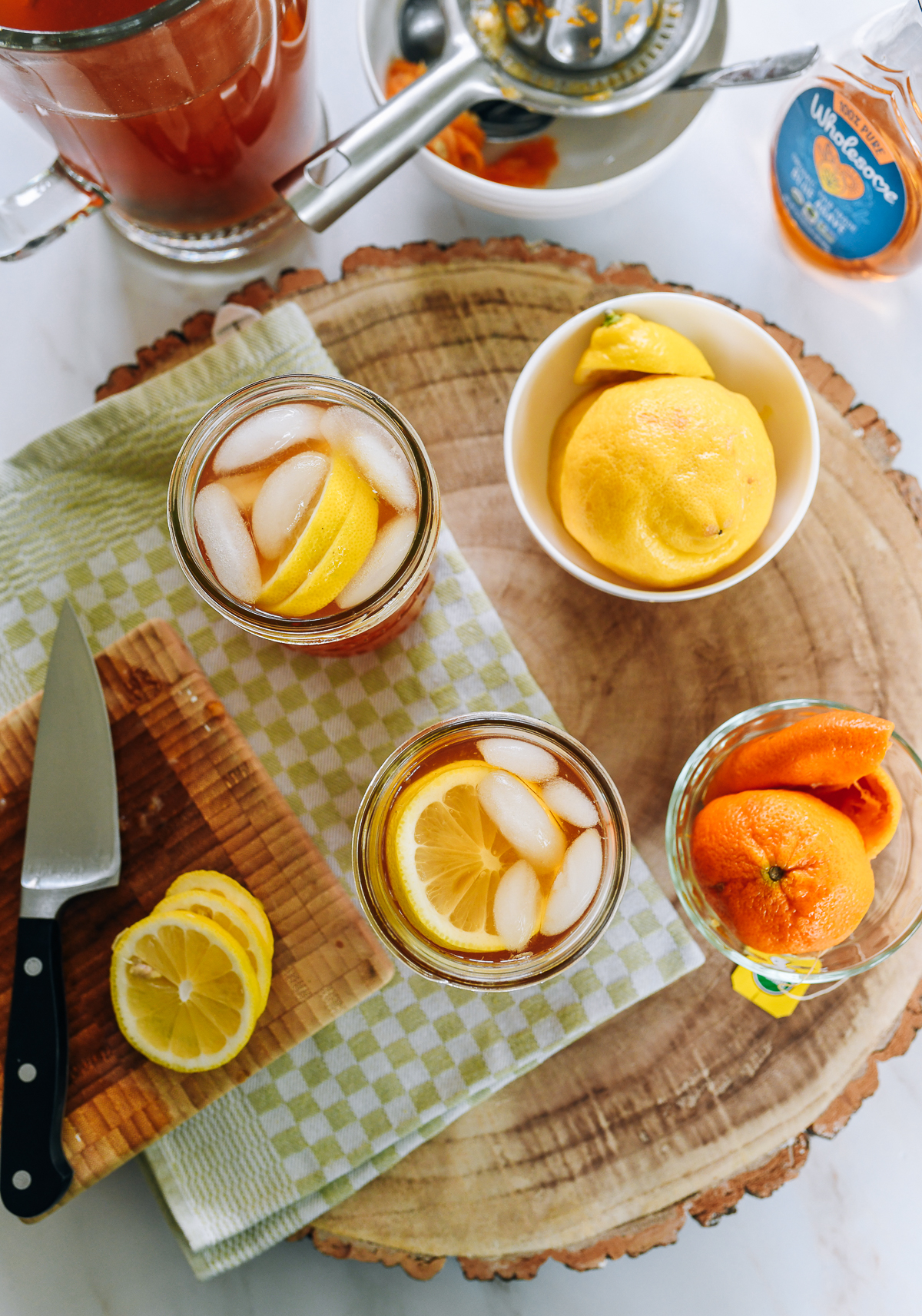 Lemon iced tea