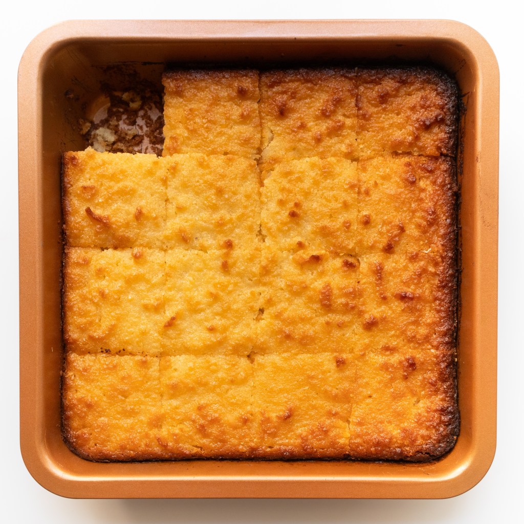 Vietnamese Baked Cassava Cake (Bánh Khoai Mì Nướng) Recipe