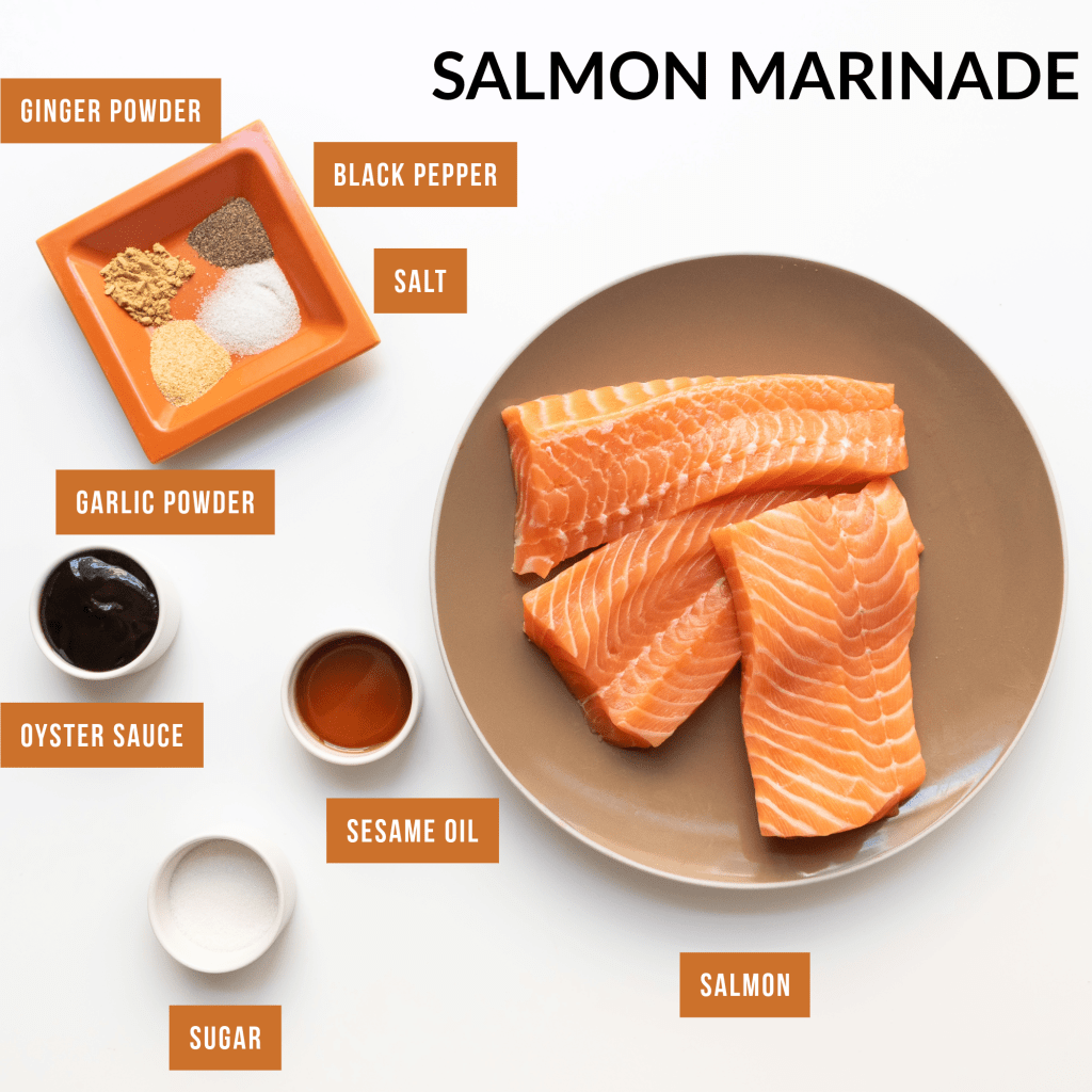 Vietnamese Salmon Spring Rolls (Gỏi Cuốn Cá Hồi) - Marinade Ingredients