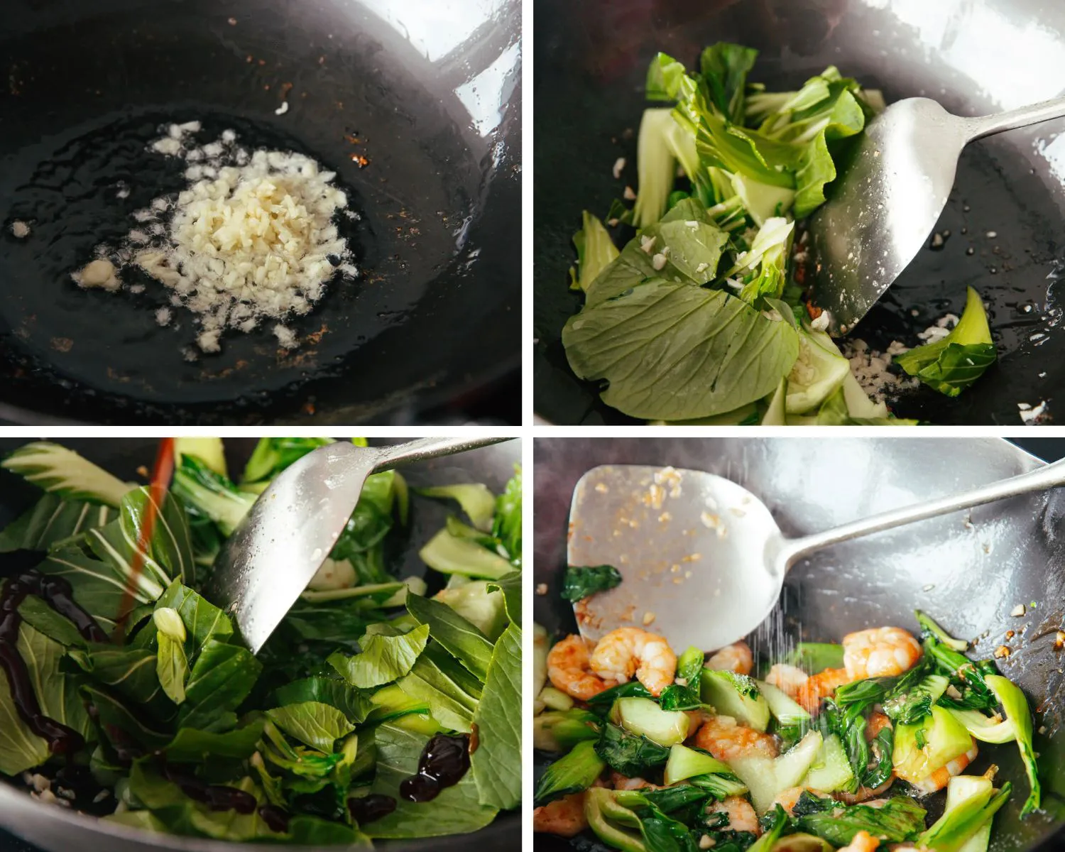 Shrimp and Bok Choy Stir Fry